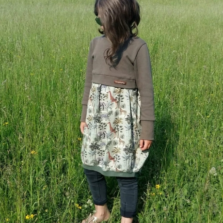 Set aus Hoodie und Kleid gr. 86 bis 140