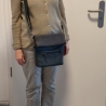 Umhängetasche Paula, Unikat, mit Aussenfach