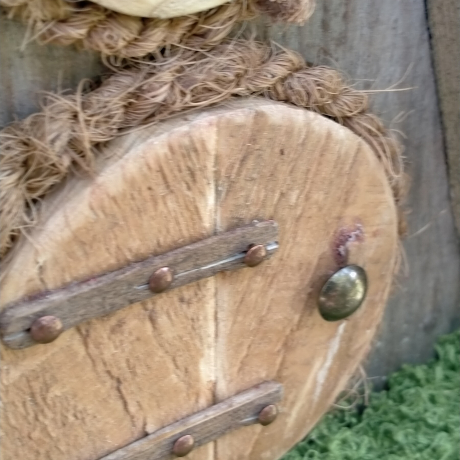 NEU! A-Frame Nistkasten Altholz Jute - 32mm - Dankepreis