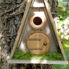 NEU! A-Frame Nistkasten Altholz Jute - 32mm - Dankepreis