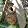 NEU! A-Frame Nistkasten Altholz Jute - 32mm - Dankepreis