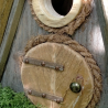 NEU! A-Frame Nistkasten Altholz Jute - 32mm - Dankepreis