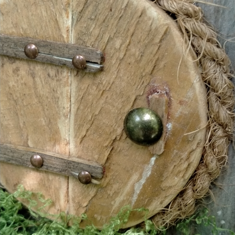 NEU! A-Frame Nistkasten Altholz Jute - 32mm - Dankepreis