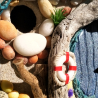 Ker Hobbit Strandhaus - Nistkasten 32mm - Muscheln & Meer
