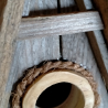 NEU! A-Frame Nistkasten Altholz Jute - 32mm - Dankepreis