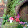 Hobbit Nistkasten Feengarten Pilz - A-Frame 32mm - Unikat