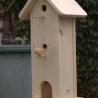 Vogelhaus mit Futterplatz und 2 Nistkästen #SH2