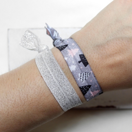 Winterwunderland • 2er Set Armband | Hairtie | Geschenkidee