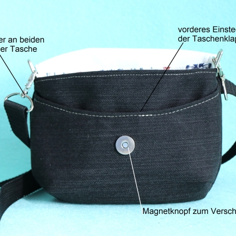 kleine beige Umhängetasche Damen/Clutch/Handtasche/Pinguin/
