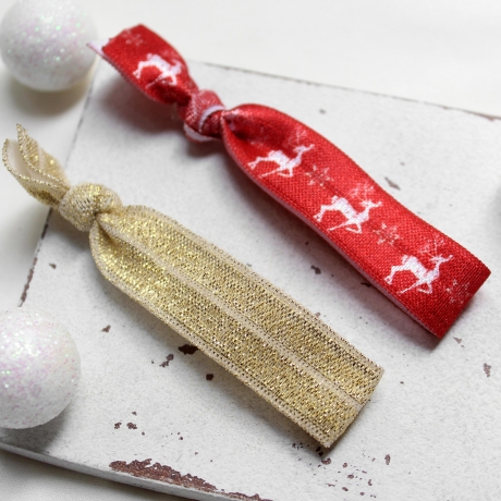Christmastime • 2er Set Armband | Hairtie | Geschenkidee