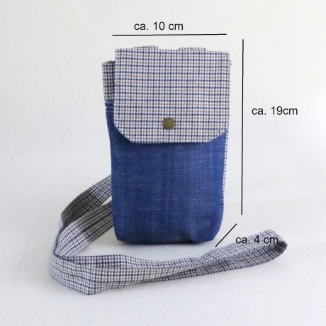 Handytasche zum Umhängen/Jeanstasche/Männertasche/kleine Tasche