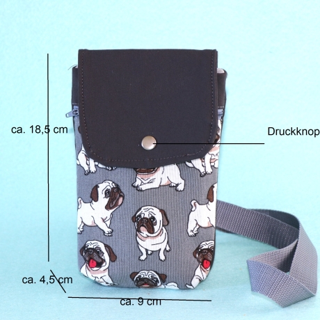 Handytaschen zum Umhängen/kleine Tasche/Stofftasche