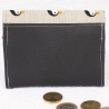Geldbörse/Geldbeutel/Portemonnaie/ klein /mini /Pinguin/beige