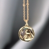 Hase Halskette Charm vergoldet tierisches Geschenk Ostern