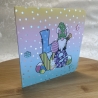 Karte - Osterkarte - Grußkarte Ostern - LOVE - Wichtel