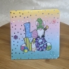 Karte - Osterkarte - Grußkarte Ostern - LOVE - Wichtel