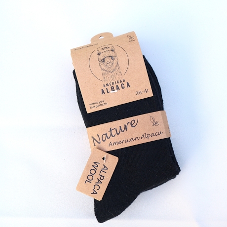 Alpaka Socken Strümpfe warme weiche Socken Natur Socken Wolle