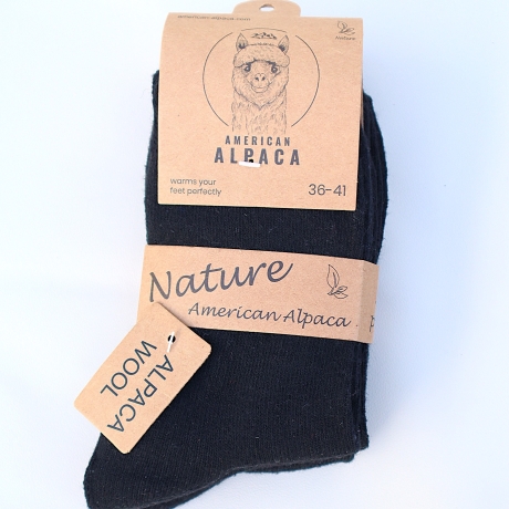 Alpaka Socken Strümpfe warme weiche Socken Natur Socken Wolle
