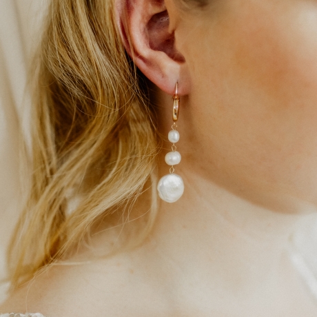 Perlen-Ohrhänger „Alegría“