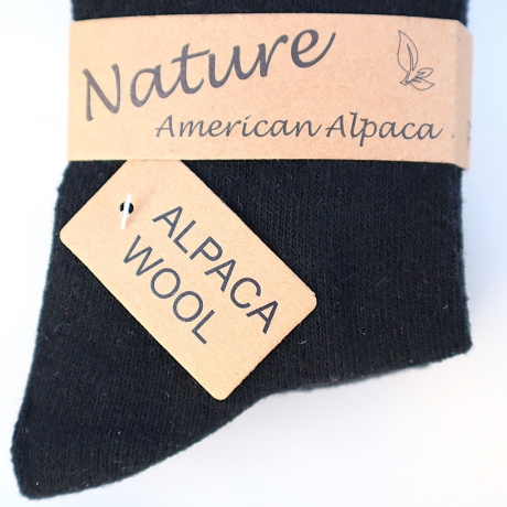 Alpaka Socken Strümpfe warme weiche Socken Natur Socken Wolle