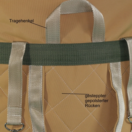 Rucksack/Rollrucksack/Roll Top/Rollrucksack/senfgelb/Cityrucksack
