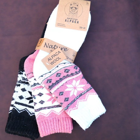 Alpaka Socken extra dickStrümpfe warme weiche Socken Wolle