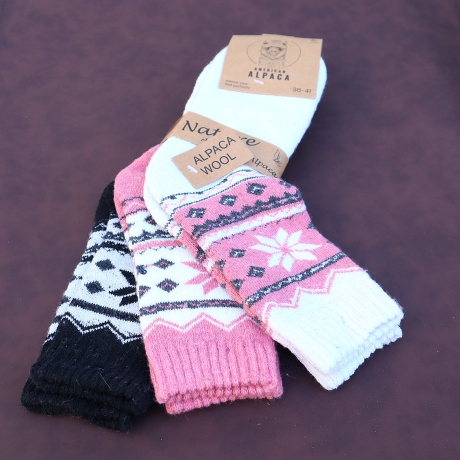 Alpaka Socken extra dickStrümpfe warme weiche Socken Wolle
