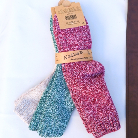Alpaka Socken extra dickStrümpfe warme weiche Socken Wolle