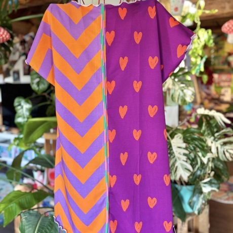 Vokuhila Tunika in A-Form Größe 42/44