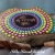 OM Mandala handgemalt auf Stein Glücksstein Mantra Ganesha