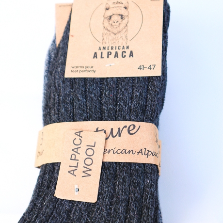 Alpaka Socken extra dickStrümpfe warme weiche Socken Wolle