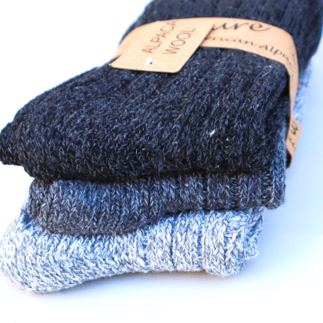 Alpaka Socken extra dickStrümpfe warme weiche Socken Wolle
