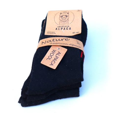 Alpaka Socken Strümpfe warme weiche Socken Natur Socken Wolle