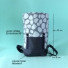 Rucksack/Rollrucksack/Roll Top/Damenrucksack/blau /Cityrucksack