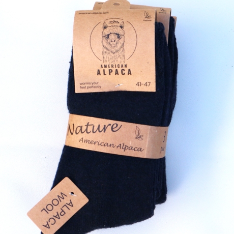Alpaka Socken Strümpfe warme weiche Socken Natur Socken Wolle