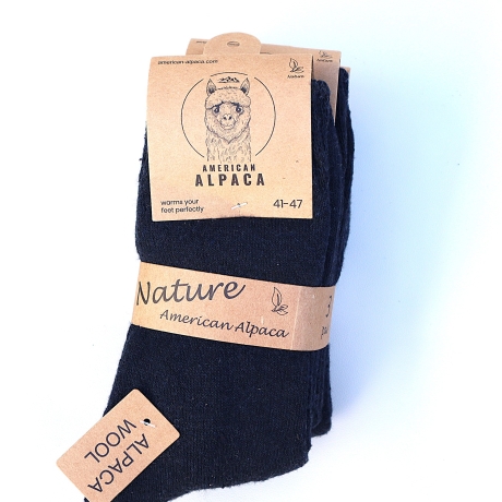 Alpaka Socken Strümpfe warme weiche Socken Natur Socken Wolle