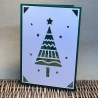 Weihnachtsgrüße - Tannenbaum grün 