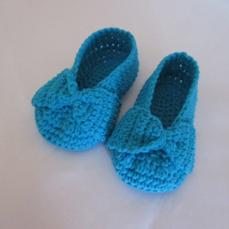 Babyschuhe Slipper mit Baumwolle Fuss ca. 10 cm