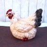 Deko Figur Huhn Henne Garten Balkon Beet Wohndeko groß Aufsteller