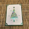 Weihnachtsgrüße - Tannenbaum grün 