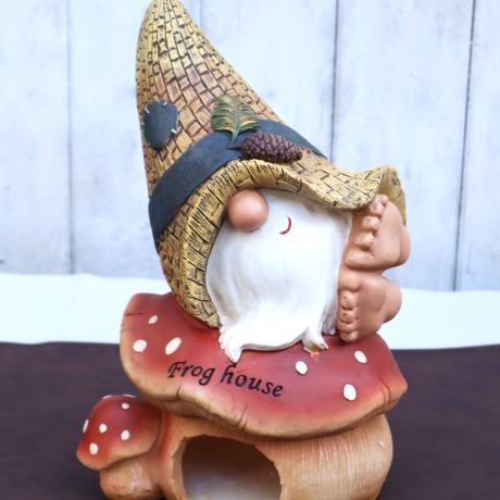 Figur Zwerg Gnom Wichtel Gartenzwerg Deko Garten Balkon