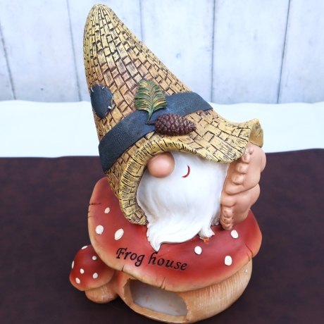 Figur Zwerg Gnom Wichtel Gartenzwerg Deko Garten Balkon