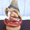 Figur Zwerg Gnom Wichtel Gartenzwerg Deko Garten Balkon