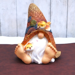 Figur Zwerg Gnom Wichtel Gartenzwerg Deko Garten Balkon