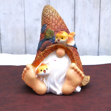 Figur Zwerg Gnom Wichtel Gartenzwerg Deko Garten Balkon