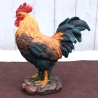 Deko Figur Hahn Garten Balkon Beet Wohndeko groß Aufsteller Huhn