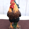 Deko Figur Hahn Garten Balkon Beet Wohndeko groß Aufsteller Huhn