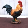 Deko Figur Hahn Garten Balkon Beet Wohndeko groß Aufsteller Huhn