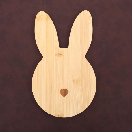  Holz Brett Hase Untersetzer Tischset Servierbrett Ostern