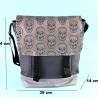 Messenerbags/Skull/Umhängetasche Herren/Männertasche/Totenkopf